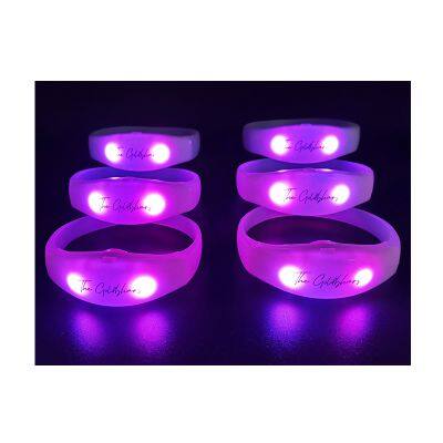 Big Concert Remote Controlled LED Wristbands Light up Party LED Wrist Bands