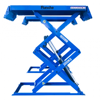 1.8m Ultra-thin Full Rise Double Scissor Lift Machine photo-4