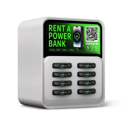Factory - Direct 8 - Port Shared Power Bank: Global Shared Mobile Power Equipment with Charging Cabinet
