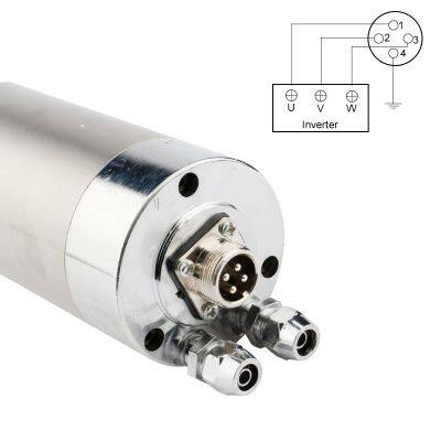800w Water Cooling Spindle Motor 220V 380V Woodworking Engraving Spindle ER11 Collet Φ62x160mm For CNC Milling Router Machine photo-4