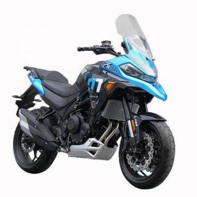 High Speed EEC Water Cooled 500cc With ABS EFI Dual Disc Brake Adult Triple Box Sport Motorcycle Adventure Touring Motorcycle photo-3