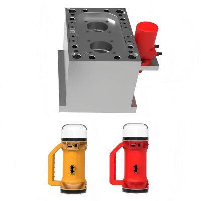 China Custom Plastic Injection Molding Household Home Electric Hand Torch Flashlight Mould photo-1