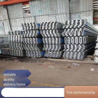 20 cold-formed c-section steel processing profiles for purlins in steel structure factories, hot-dip galvanized c-section steel