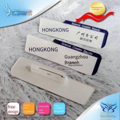 Employee Name Tag Production, Metal Name Tag Production, Manufacturer of Metal Work id Tags photo-3