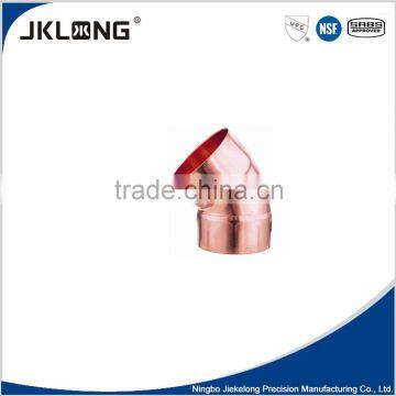 JKL9007 copper fitting,copper elbow, 45 degree, UPC,NSF, WRAS, SABS