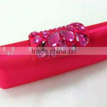 evening bags factory sell flower evening handbag 2012