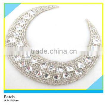 Hotfix Diamond Decals Pointback Mix Square Rhinestone Patch 9.5x10cm