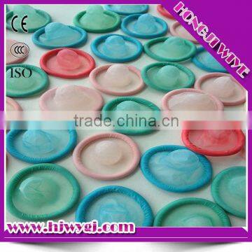 OEM ultra thick colorful condoms big dotted condom