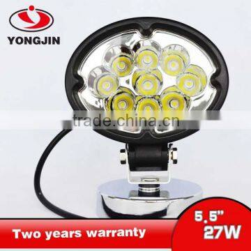 High quality NEW 27w 10 30V flood light for off road SUV cars car working spotlight