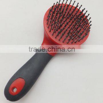 great grip mane & tail brush for horse gooming