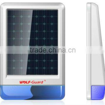 OEM ODM alarm system wireless strobe light siren solar detector