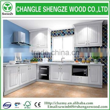 China professional modern kitchen cabinets manufacture