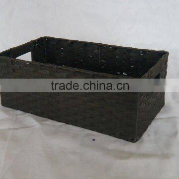 for book box, iron frame & paper rop basket