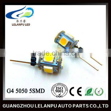 5SMD 5050 led g4 led car lamp lighting