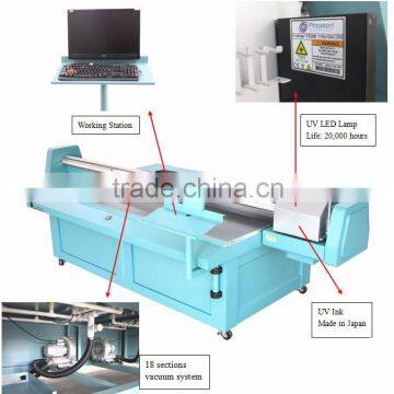 Galaxy UD-2512UFW 2.5 X1.2m uv Flatbed Printer With White Color for Wood ,Glass,Aluminum Quality Choice photo-3