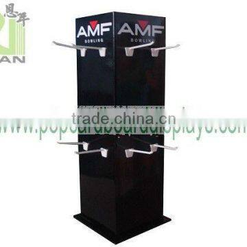 Spinner Display Racks Displays With Customized Size Plastic Hooks Carton Display ENSP011