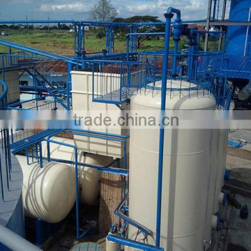 Oil recycling equipment engine oil refining unit fractional distillation with high oil output