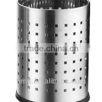 Stainless steel cutlery holder/ Round Cutlery holder