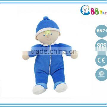 Custom blue Stuffed Baby toy