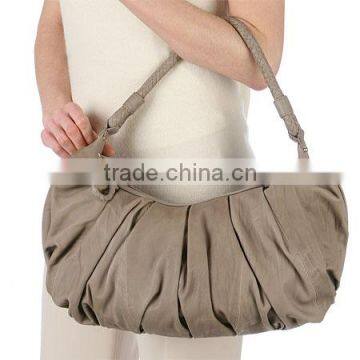 Fashion Women genuine leather tote bag / leather lady hand bag