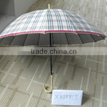 auto straight metal rain umbrella