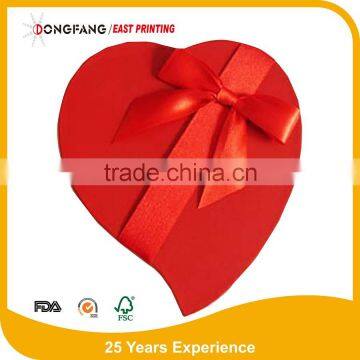 heart shaped chocolate packaging box