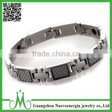 316L stainless steel jewelry bio magnetic element health bracelet