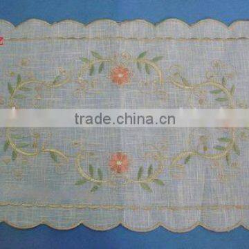 100%polyester embroidery doily houseware household textile