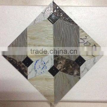 300x300mm flowered marble floor tile 12x12