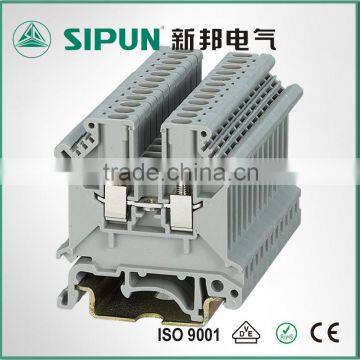 UK3N frame type terminal block for DIN rail