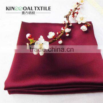 Wholesale Popular High Quality Double Face Sleeping Silk Pillowcases In 19mm King Size 51x91cm Wine Red