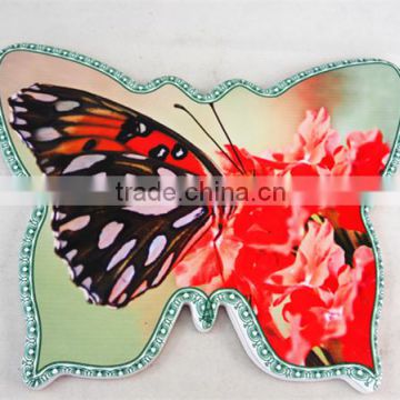 ECO-friendly butterfly shaped Ceramic wall decor/Trivet