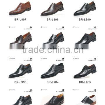 Fashion handmade goodyear leather shoes