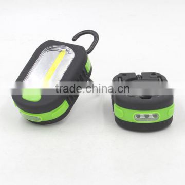 COB LED 3W Inspection Lamp Hand Torch Magnetic Work Light