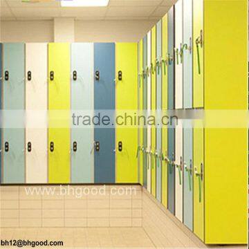 Plain color hpl compact laminate panel for school lockers                        
                                                Quality Choice