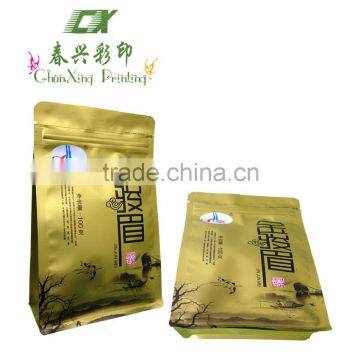 printed laminated black tea packaging bag