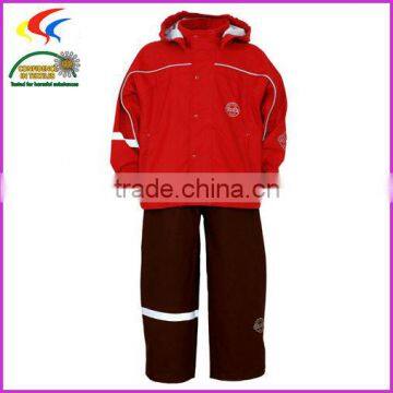 PU Rain Jacket With Pants