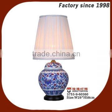 new arrival different kinds of table lamp in blue