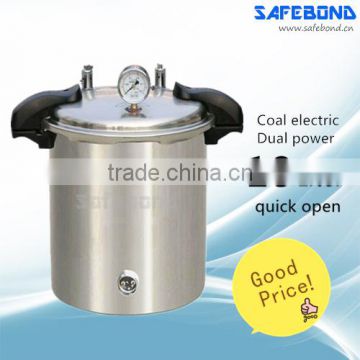 18L Pressure Steam Sterilization Equipments Quick Open Vertical Sterilization Autoclave Autoclave