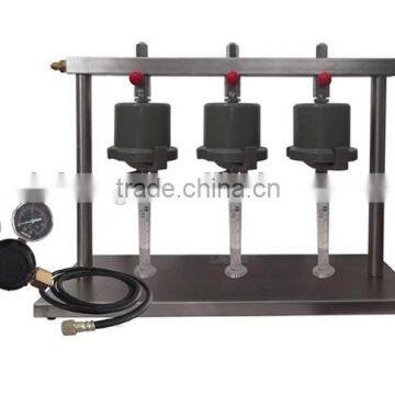 Filter Press with 3 sample cups / Filtration Test Apparatus / Filtration Instrument