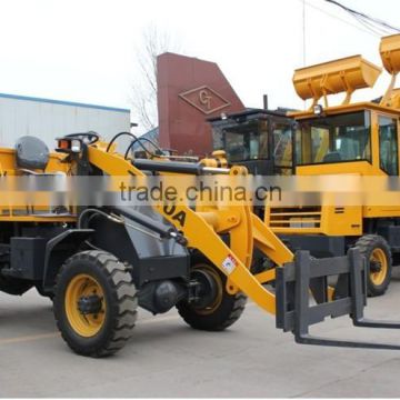 forklift mini wheel loader / small front -end shovel loader for sale / zl08 wheel loader with pallet fork