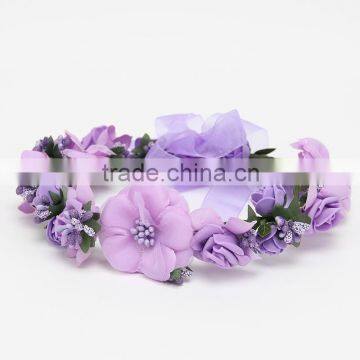 DSFG001C Hot Diy Flower Crown Garland Children's Hair Accessory Head Band/ Hair Band photo-5