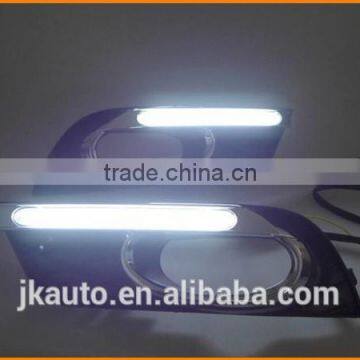 High Power With Yellow Trun Signal Super Quality Daytime Running Lights LED for Honda Civic 2011-2013 photo-3