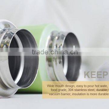 Customized double wall stainless steel vacuum coffee thermos
