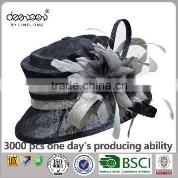 Philippines Sinamay Hats for Church Wholesale Women Straw Hat