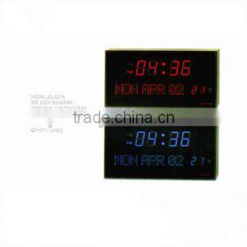 Electric LED Digital Time and Calendar Clock With Temperature Display