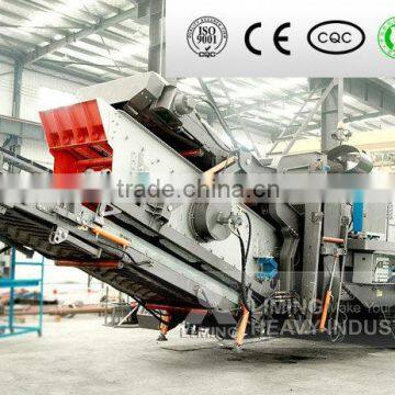 High production jaw crusher project report