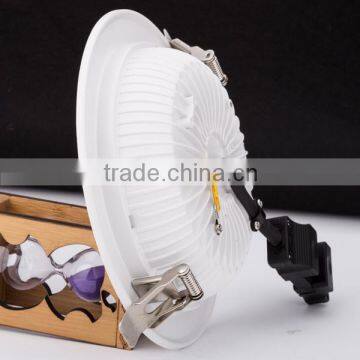 Aluminum housing PC cover AC linear led recessed ceiling Downlight