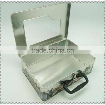 rectangular lunch tin box for china manufacturer