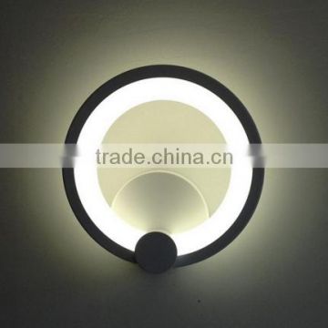 2016 Round 12W LED wall lamp Bedroom Hotel